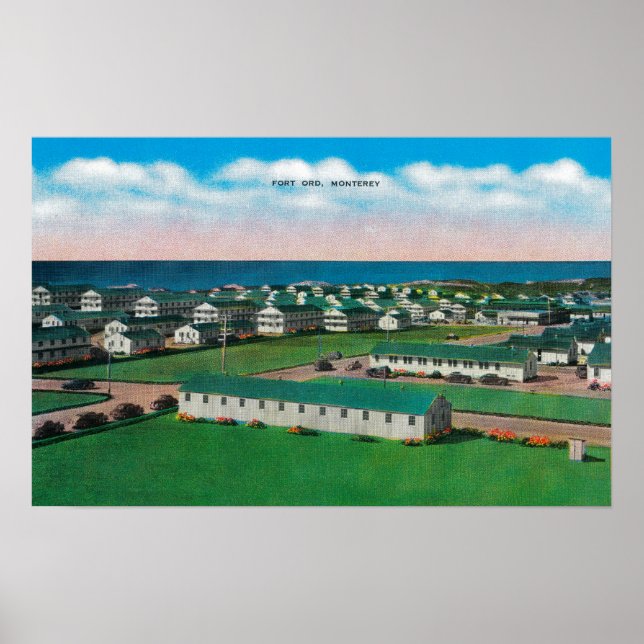 Fort Ord in Monterey, Kalifornien Monterey, CA Poster (Vorne)