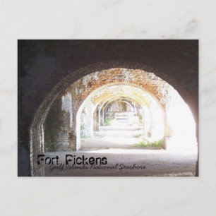 Fort Pickens, Golf Islands National Seashore Postkarte