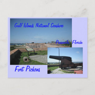 Fort Pickens, Pensacola... Postkarte