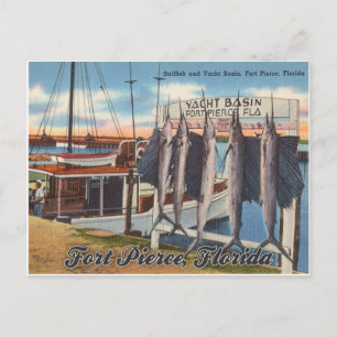 Fort Pierce Florida Postkarte
