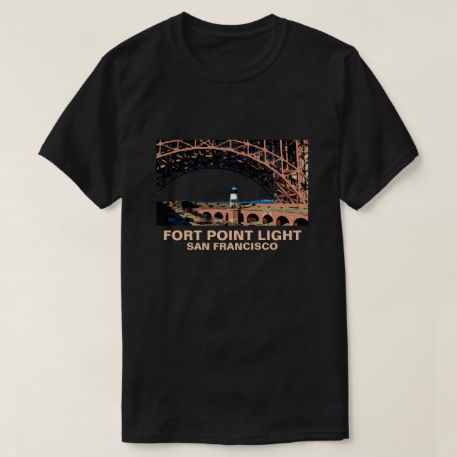 FORT POINT LIGHT T-Shirt (Design vorne)