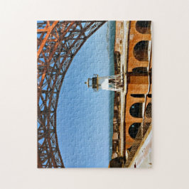 Fort Point Lighthouse, Kalifornien Jigsaw Puzzle