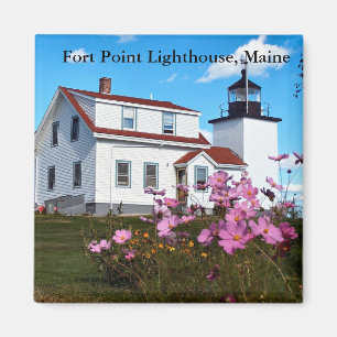 Fort Point Lighthouse, Maine Magnet