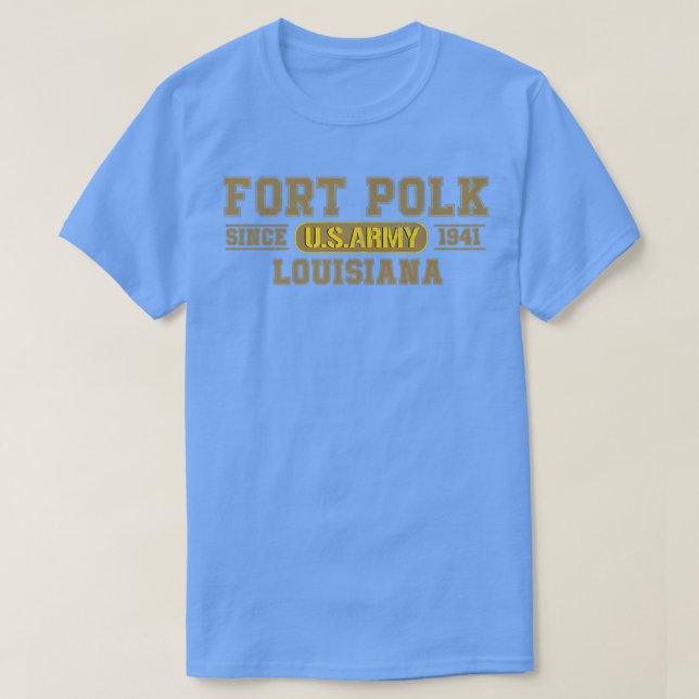 Fort Polk Louisiana T-Shirt (Design vorne)