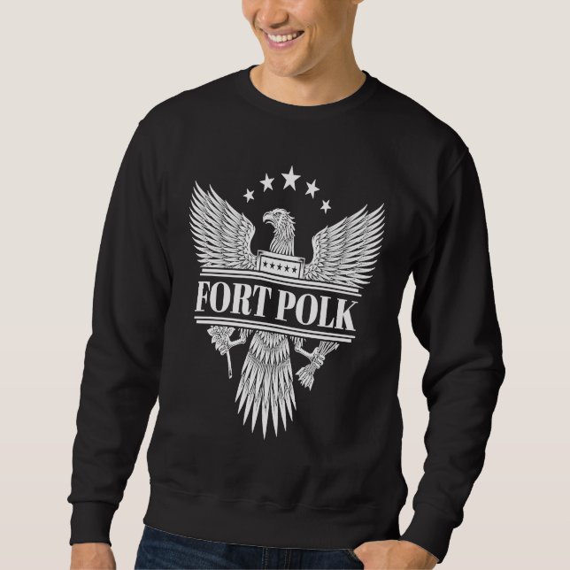 Fort Polk Military Base Sweatshirt (Vorderseite)