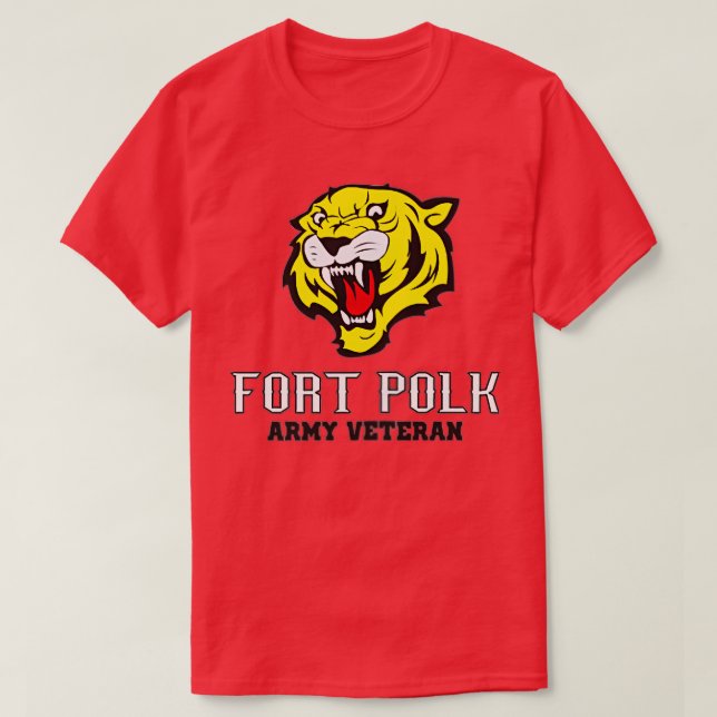 Fort Polk Tigerland T-Shirt (Design vorne)