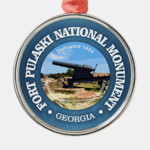 Fort Pulaski (NM) Ornament Aus Metall
