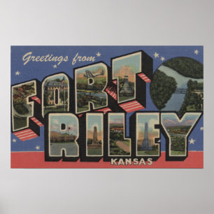 Fort Riley, Kansas - Große Briefszenen Poster