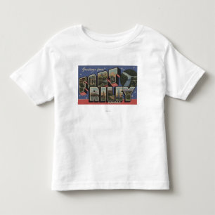 Fort Riley, Kansas - große Buchstabe-Szenen Kleinkind T-shirt