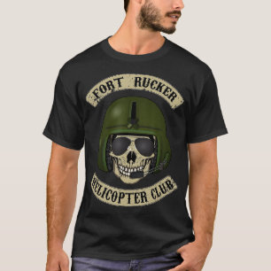 Fort Rucker Helicopter Club T 347 T-Shirt