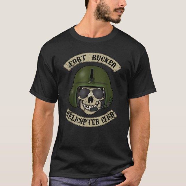 Fort Rucker Helicopter Club T-Shirt (Vorderseite)