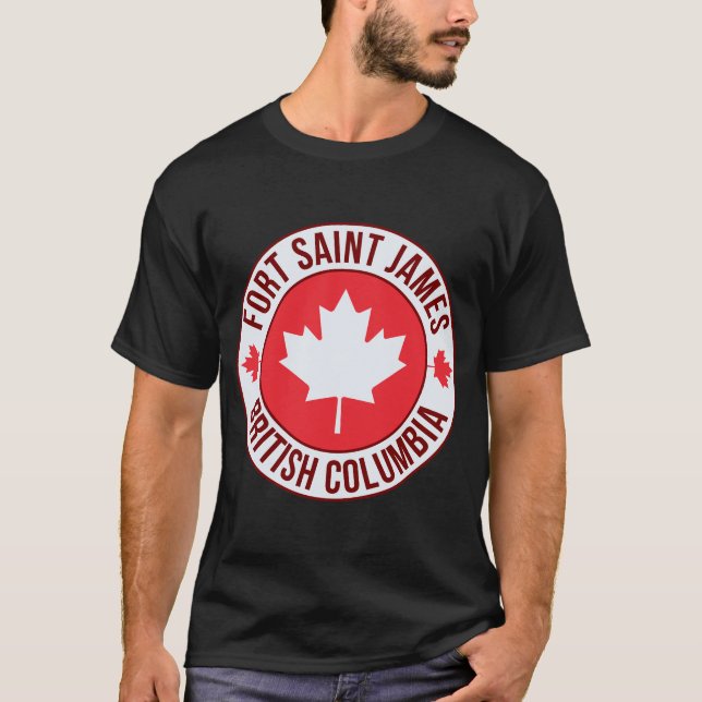 Fort Saint James, Canada City T-Shirt | Travel & H (Vorderseite)