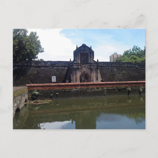 Fort Santiago - Manila Postkarte (Vorderseite)