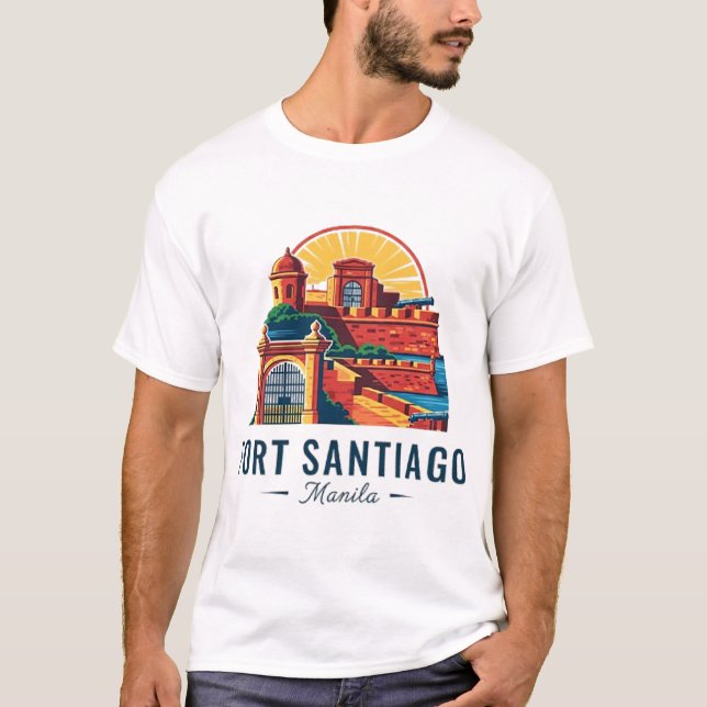 FORT SANTIAGO MANILA T - SHIRT (Vorderseite)