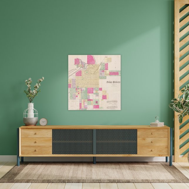 Fort Scott, Bourbon Landkreis, Kansas Leinwanddruck (Von Creator hochgeladen)