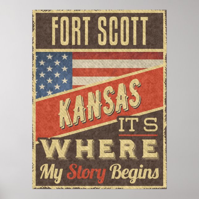 Fort Scott Kansas Poster (Vorne)