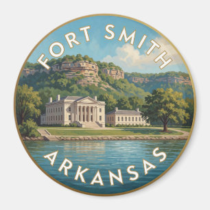 Fort Smith Arkansas Historische Reise  Magnet
