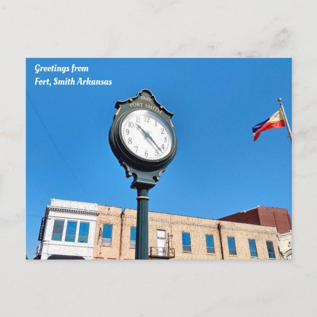 Fort Smith, Arkansas Postcard Postkarte (Vorderseite)