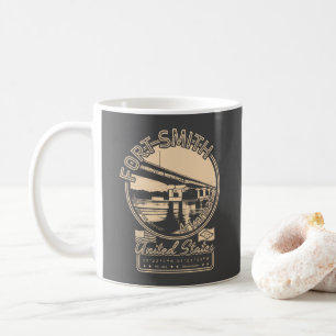 FORT SMITH ARKANSAS - STADT FORT SMITH VINTAGE KAFFEETASSE