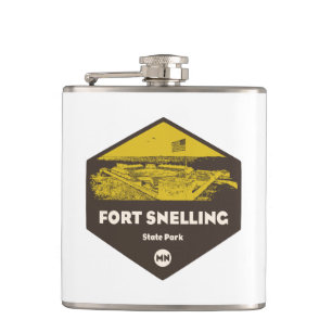 Fort Snelling Staat Park Minnesota Flachmann