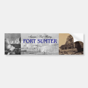 Fort Sumter Autoaufkleber