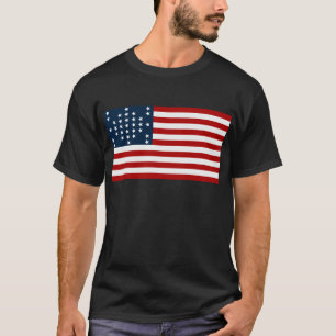 Fort Sumter des Stern-33 amerikanische zivile T-Shirt