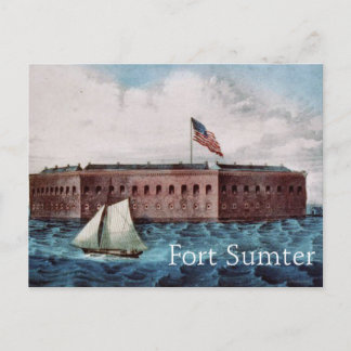 Fort Sumter Postkarte