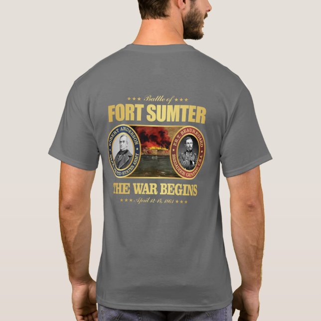 Fort Sumter T-Shirt (Rückseite)