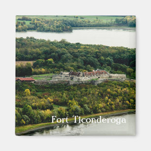 Fort Ticonabweicha Autumn Upstate New York Custom Magnet