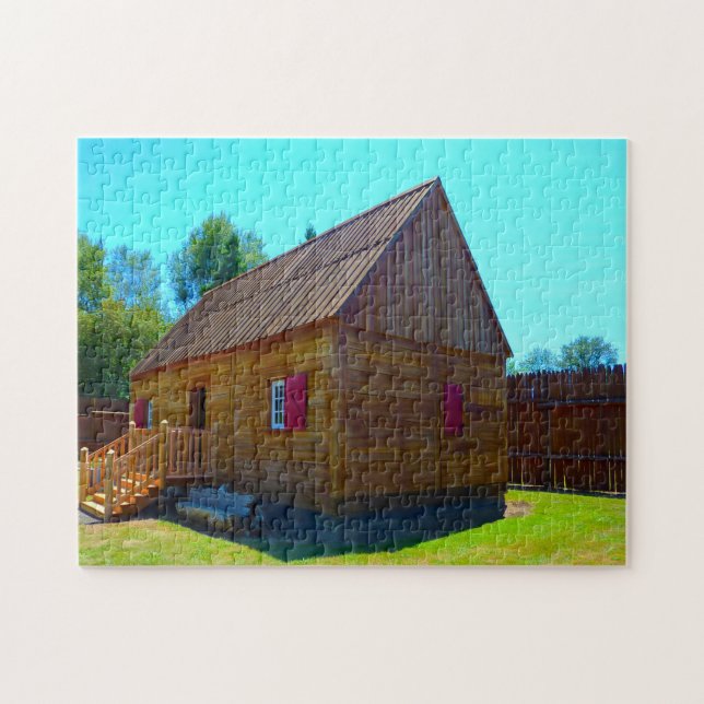 Fort Umpqua in Oregon. Puzzle (Horizontal)