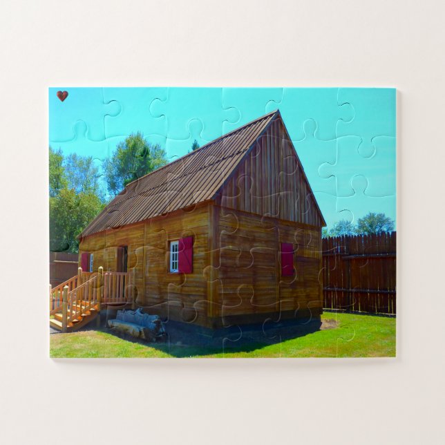 Fort Umpquai Oregon Puzzle (Horizontal)