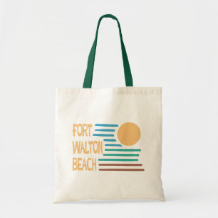 Fort Walton Beach geometrisches Design Tragetasche