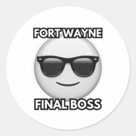 Fort Wayne Final Boss Sticker