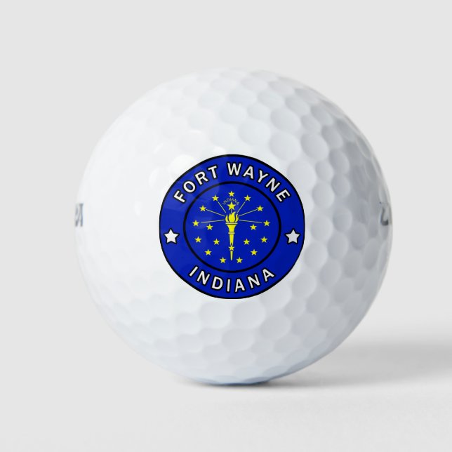 Fort Wayne Indiana Golfball (Vorderseite)