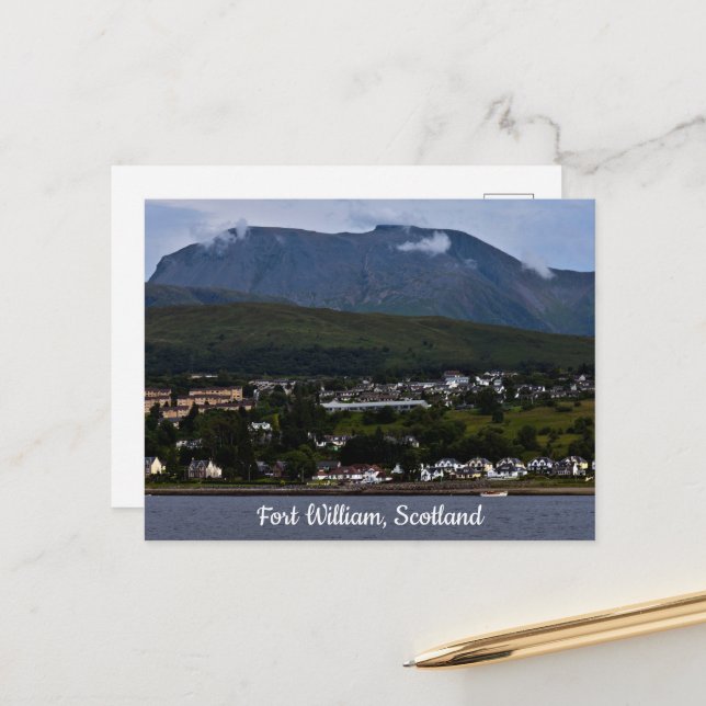 Fort William, Scotland Postcard Postkarte (Vorderseite/Rückseite Beispiel)