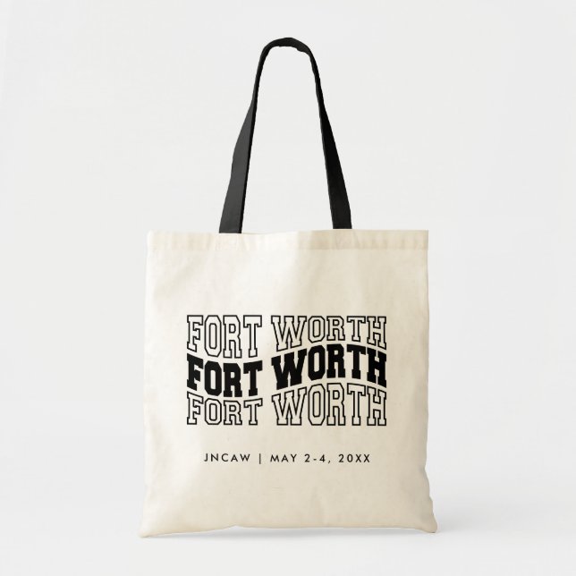 Fort Worth Event Welcome Bag Tasche (Vorne)