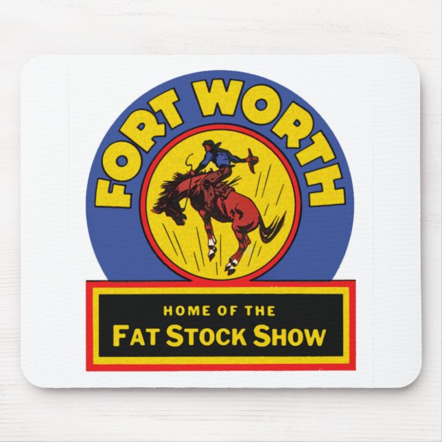 Fort Worth Fat Stock Show Mousepad (Vorne)