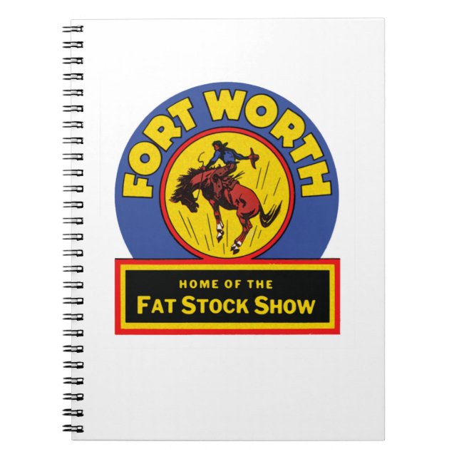 Fort Worth Fat Stock Show Notizblock (Vorderseite)
