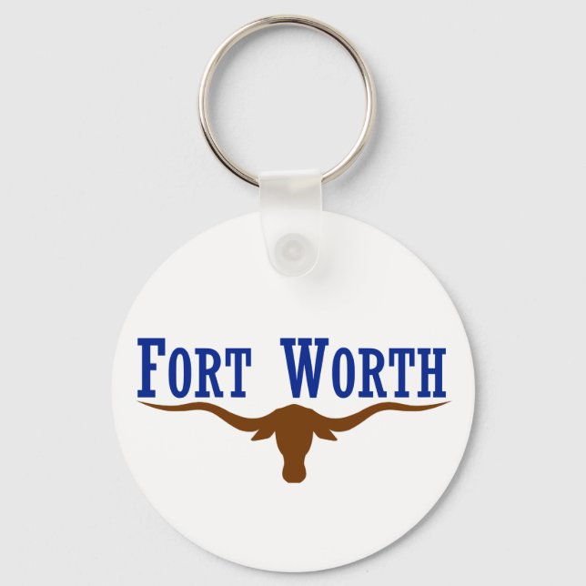 Fort Worth Flag Schlüsselanhänger (Vorderseite)