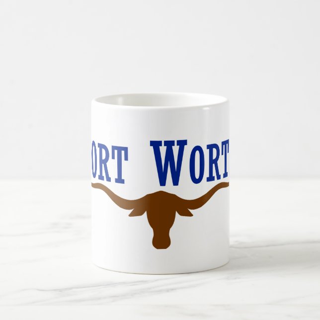 Fort Worth-Flagge Tasse (Mittel)