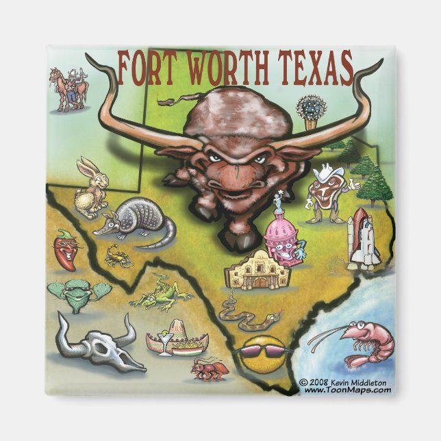 Fort Worth Magnet (Vorne)