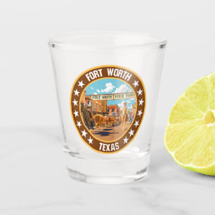 Fort Worth Schnapsglas