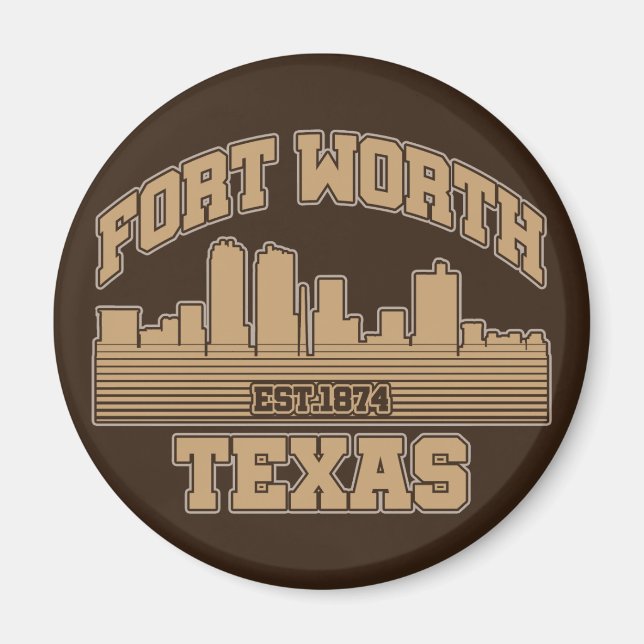 Fort Worth, Texas Magnet (Vorne)