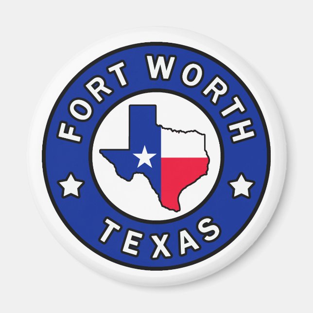 Fort Worth Texas Magnet (Vorne)