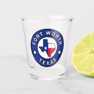 Fort Worth Texas Schnapsglas