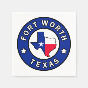 Fort Worth Texas Serviette