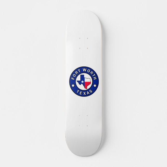 Fort Worth Texas Skateboard (Vorne)