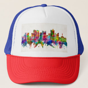 Fort Worth Texas Skyline Truckerkappe