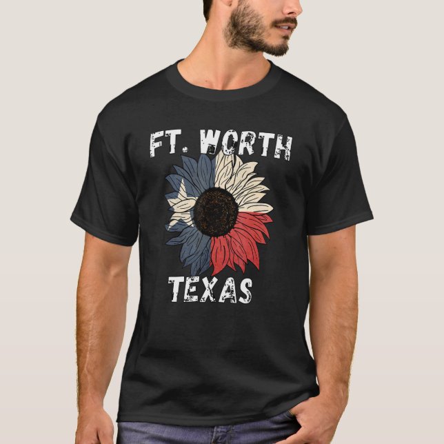 Fort Worth Texas Texas Cities T-Shirt (Vorderseite)