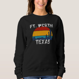 Fort Worth Texas Texas-Städte Sweatshirt
